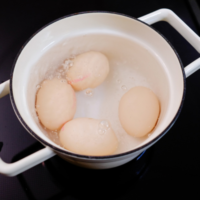 5,5 Minuten wachsweich