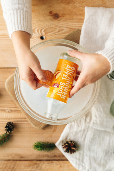 DIY mit Ingwer-Apfel Shot