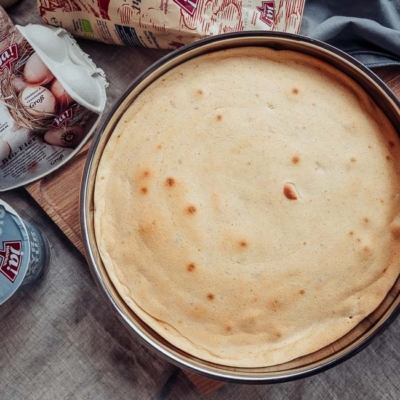 Skyr Kaiserschmarrn mit Fruchtmus