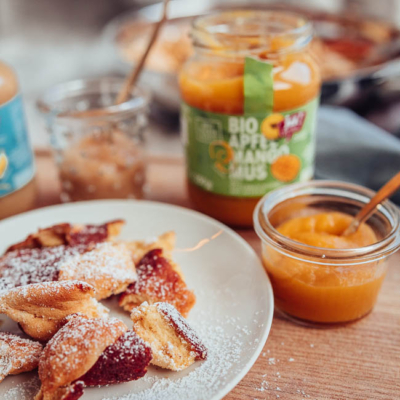Skyr Kaiserschmarrn mit Fruchtmus