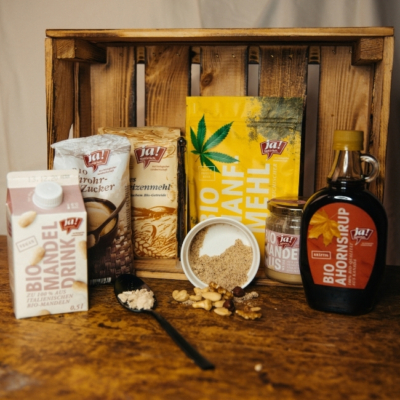 Bio-Hanf-Schnecken mit Mandel