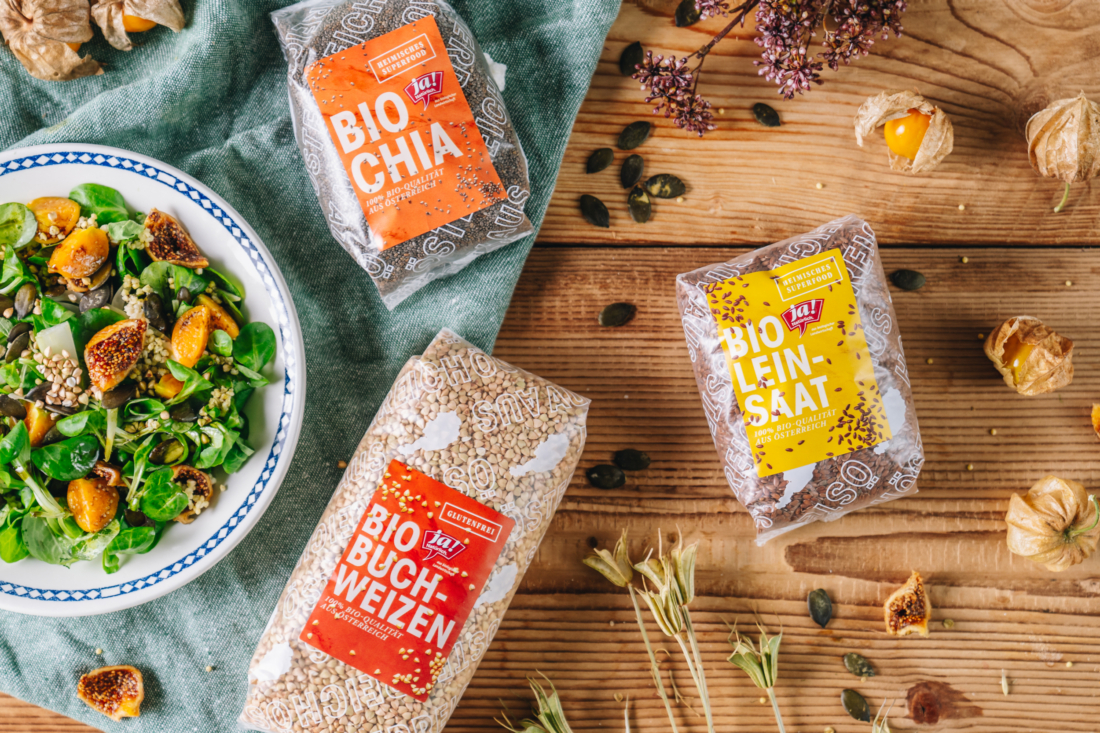 Bio-Leinsamen, das heimische Superfood