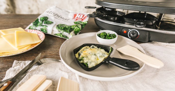 Spinat-Raclette
