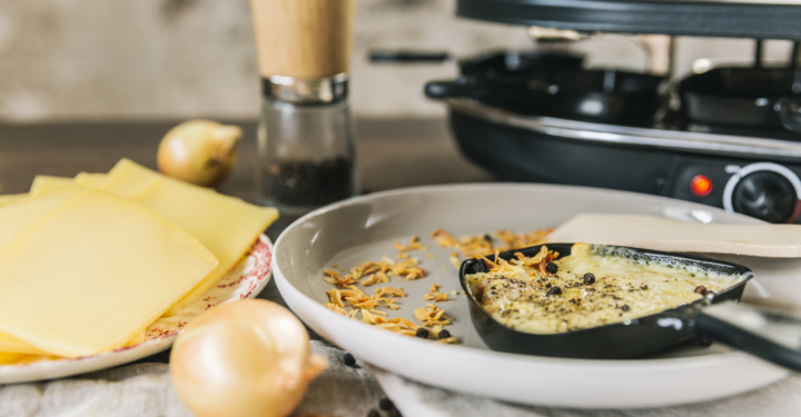 Röstzwiebel-Raclette