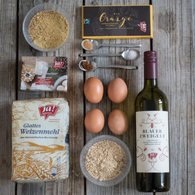 Alle im Rezept genannten Zutaten.