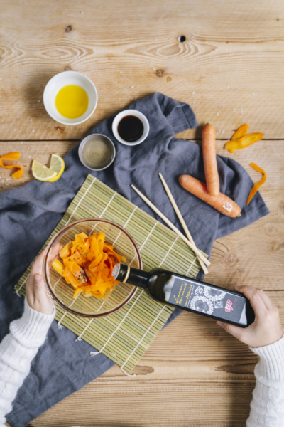 Karottenlachs-Reis-Törtchen | Rezept