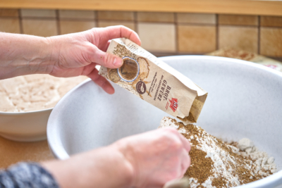 Bauernbrot mit Sauerteig