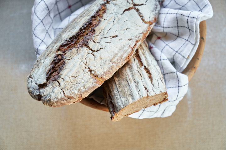 Bauernbrot mit Sauerteig