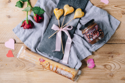 Gefüllte Blätterteigherzen