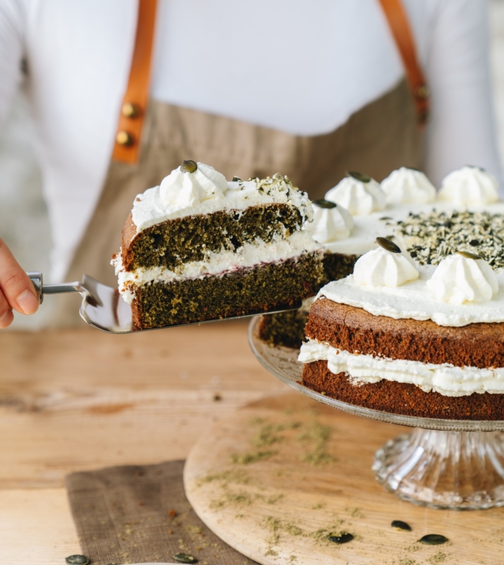 Steirische Kürbiskern-Torte