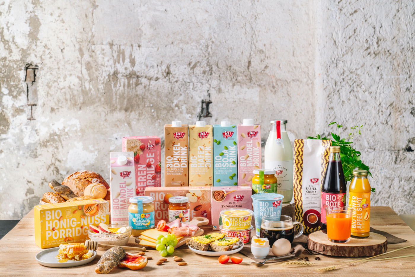 Frühstücks-Produkte