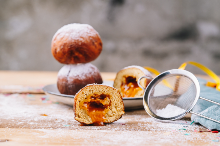 Veganer Vollkorn-Krapfen