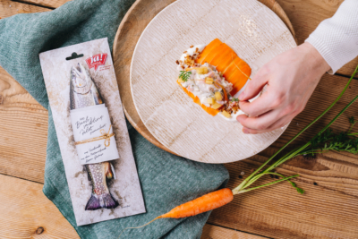 Heringsschmaus deluxe mit Bachsaiblig