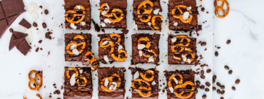 Fudgy Kaffee Brownies (vegan)