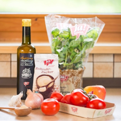 Alle im Rezept genannten Zutaten.
