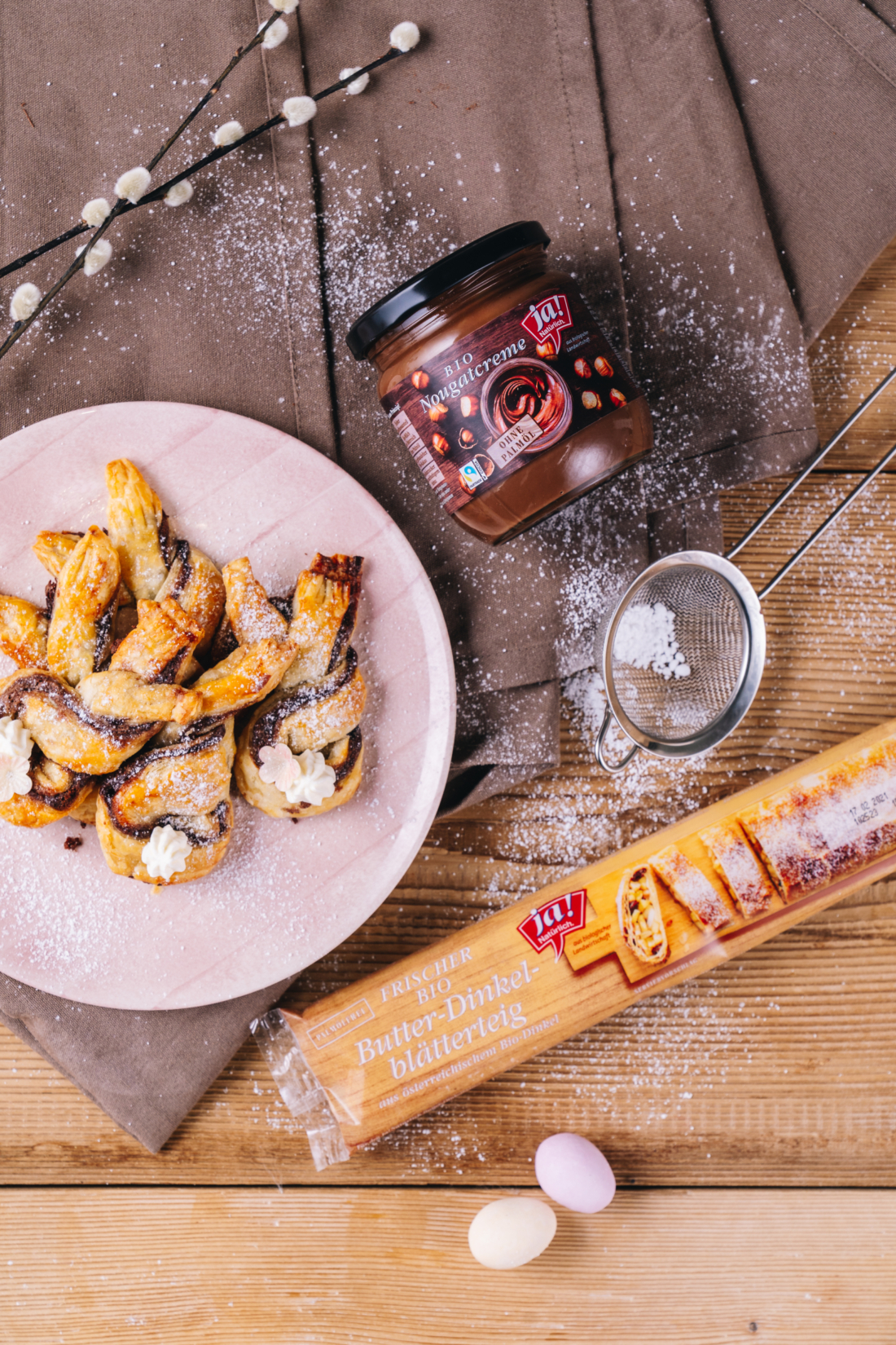3 köstliche Bäckereien für den Ostertisch