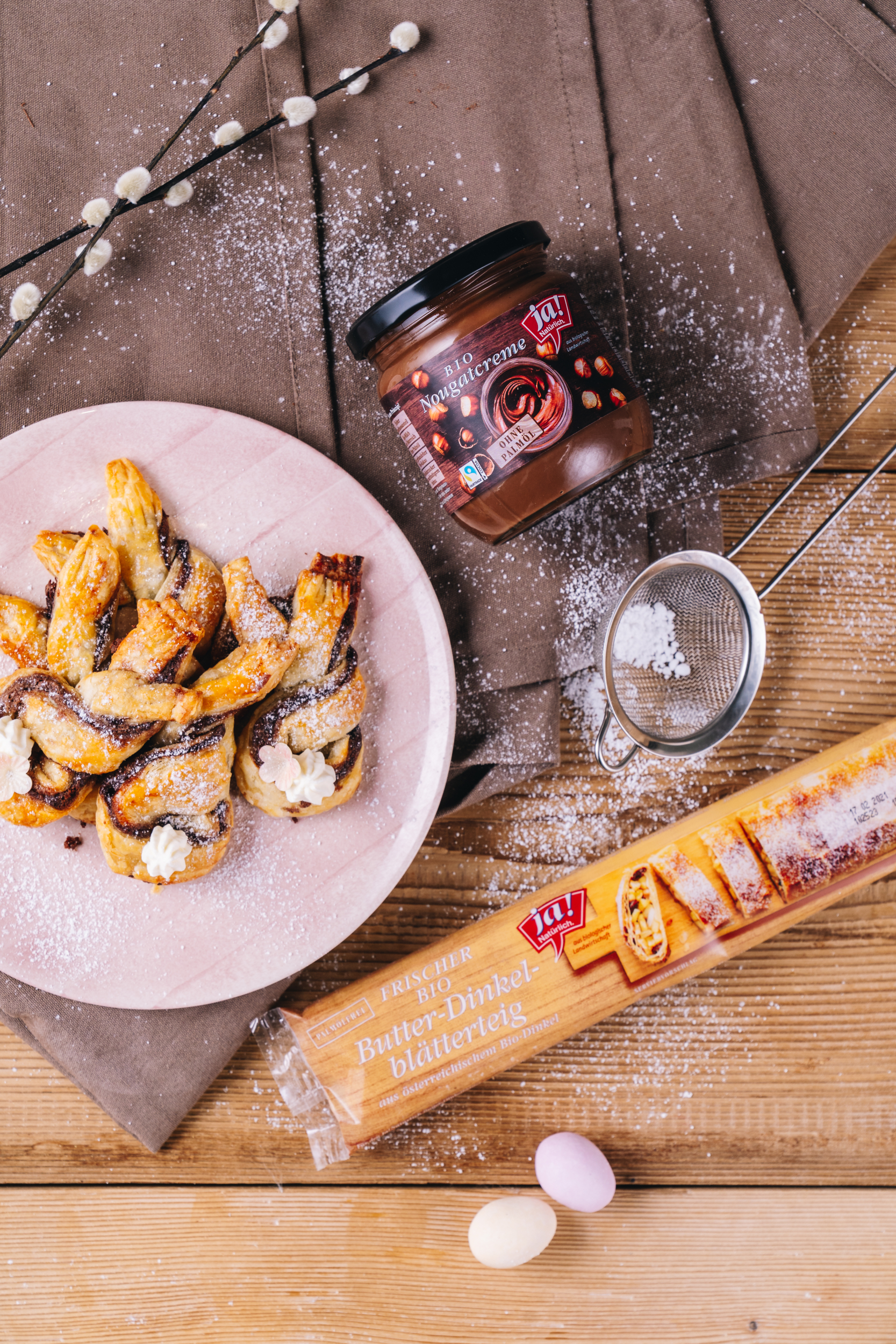 3 köstliche Bäckereien für den Ostertisch