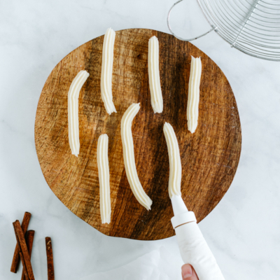 Churros mit Kaffee-Soße