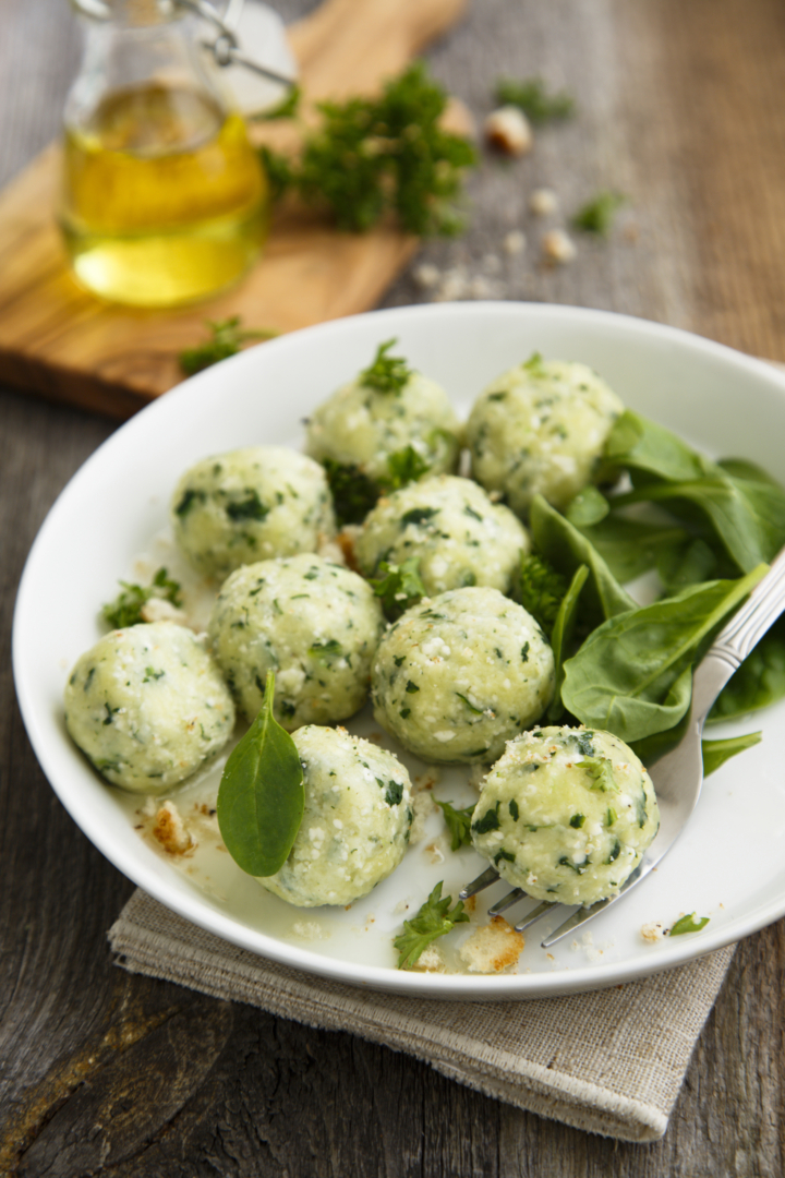 Spinatknödel