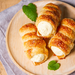 Apfel-Mango Röllchen