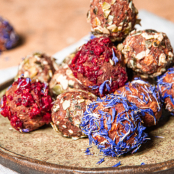 Granola-Cranberry Trüffel