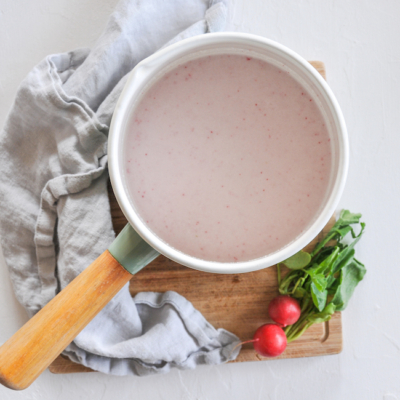 Radieschensuppe Leaf-to-Root