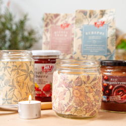 Upcycling Teelichthalter Mundwerk