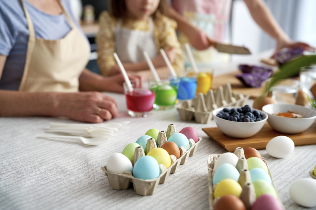 DIY: Bio-Eier natürlich färben