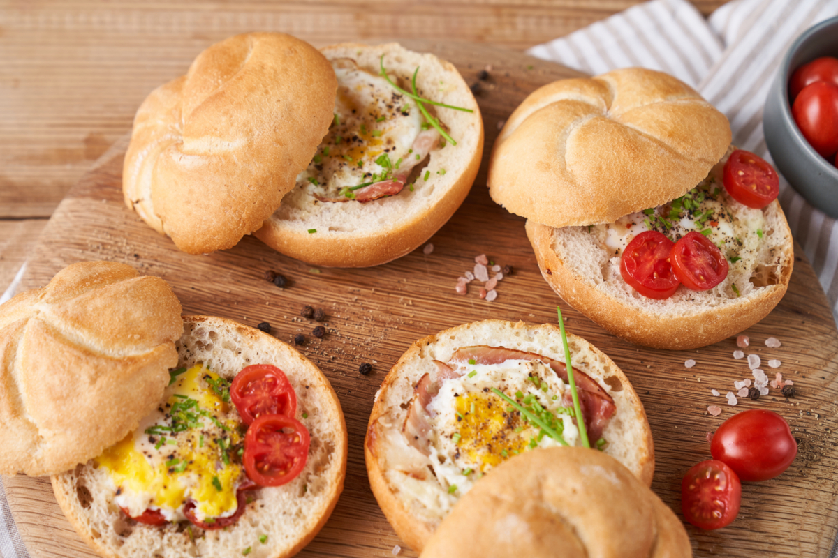 Gefüllte überbackene Semmel | Rezept – Ja! Natürlich