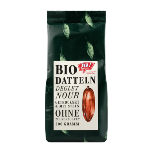 Bio-Datteln getrocknet