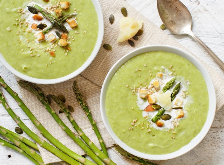 Delikatess Spargelsuppe