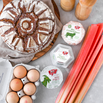Brotreste Tarte Rhabarber Ziegenkäse cookiteasy.at
