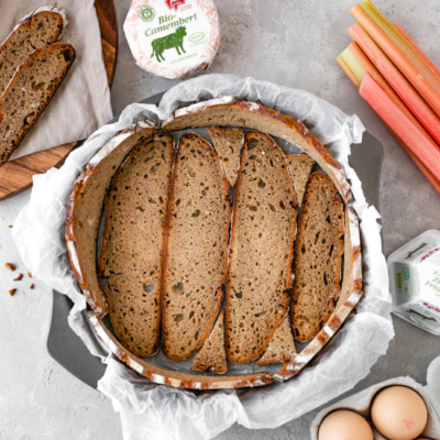 Brotreste Tarte Rhabarber Ziegenkäse cookiteasy.at