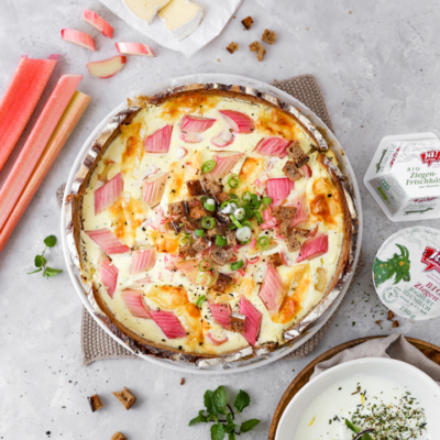 Brotreste Tarte Rhabarber Ziegenkäse cookiteasy.at