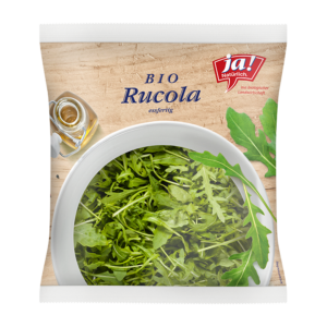 Bio-Rucola im Beutel
