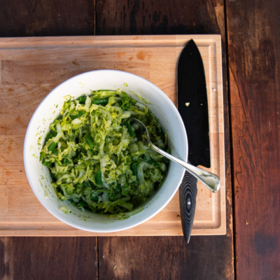 Chinakohl mit Fisolen Marchello