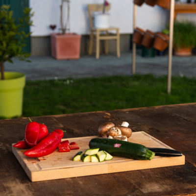 Rostbratwürstel-Spieß Marchello