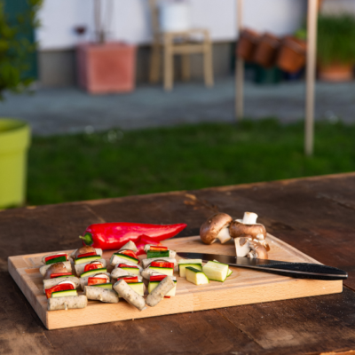 Rostbratwürstel-Spieß Marchello