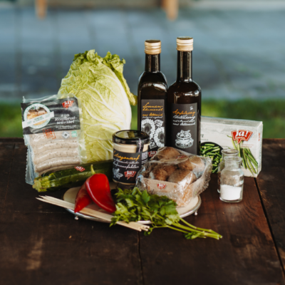 Rostbratwürstel-Spieß Marchello