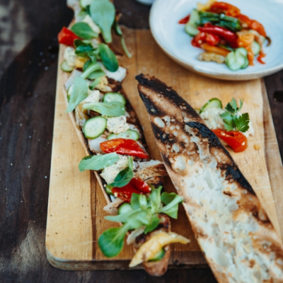 Steaksandwich Strohschwein Marchello