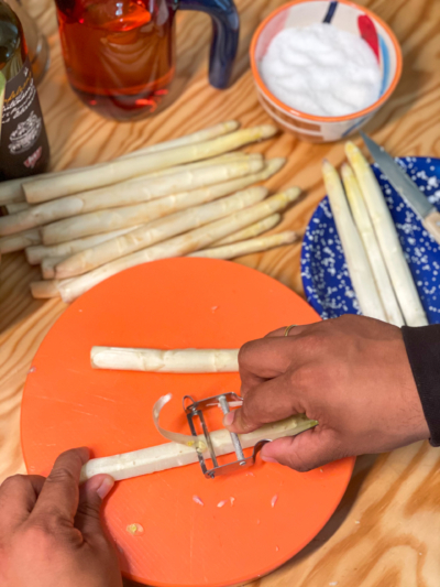 weißer Spargel Karma Food