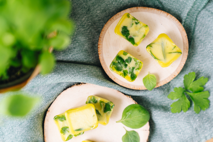 Resteküche: Kräutermix-Marinade-Eiswürfel