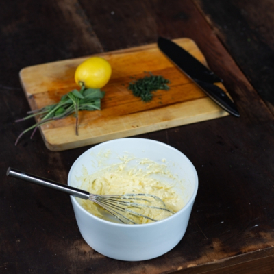 Rib Eye mit Zitronen-Salbei-Butter Marchello