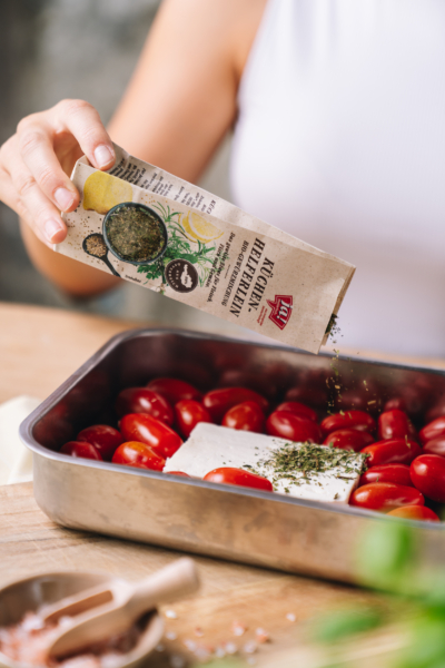 Baked Feta Pasta Zubereitung