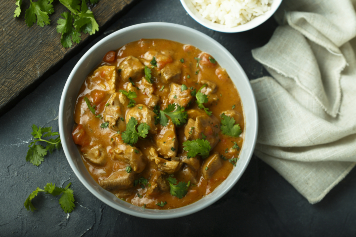 Fruchtiges Puten-Curry