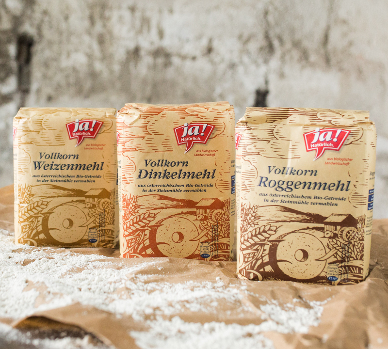 Vollkornmehlsorten
