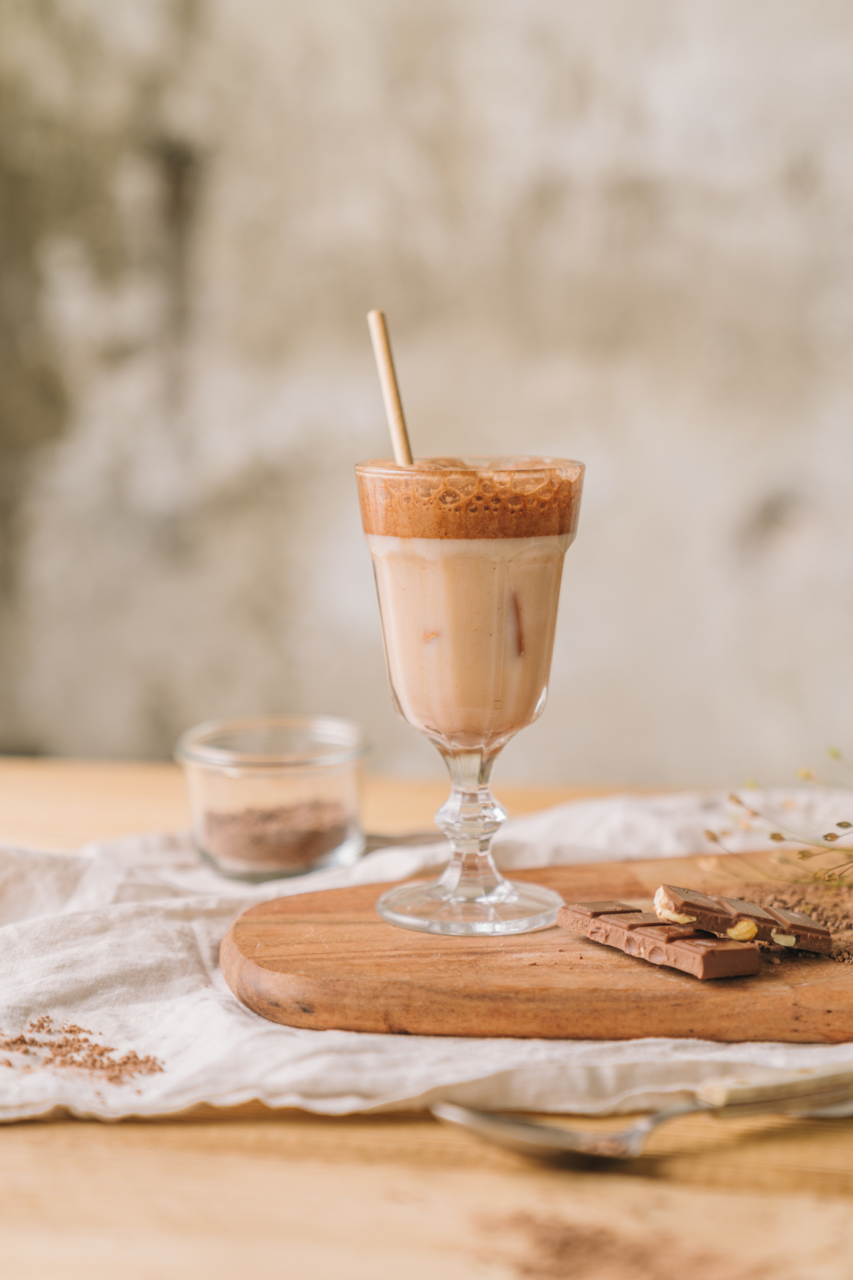 Einfacher Eiskaffee mit Vanilleeis | Rezept