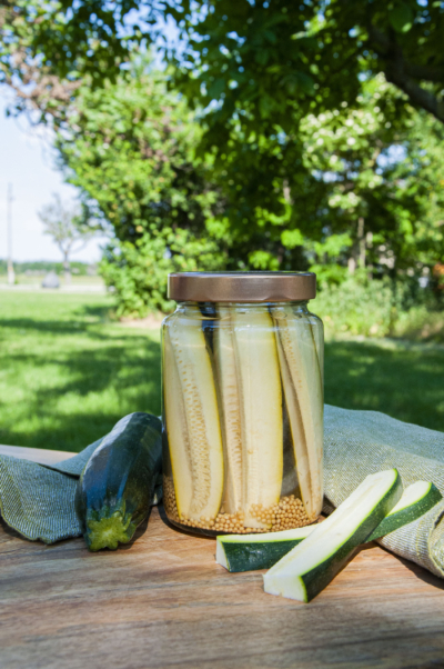 eingelegte Zucchini Karma Food
