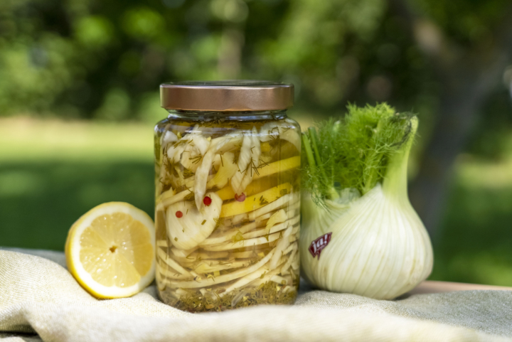 Fermentierter Fenchel eingelegt mit Zitronen