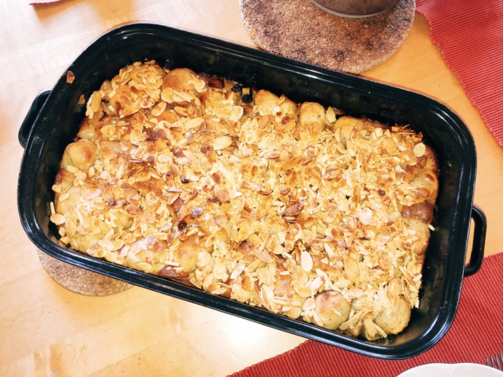 Reste-Rezept Ofenschlupf-Auflauf aus altem Gebäck
